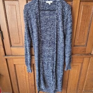 Poof Excellence Navy Knit Cardigan